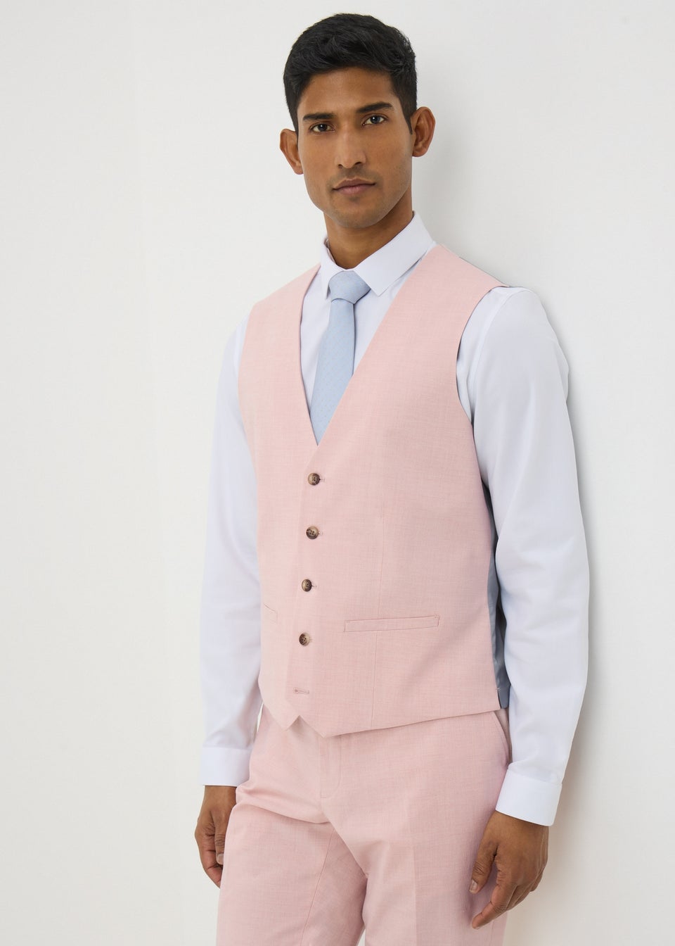 Taylor & Wright Tropez Pink Waistcoat