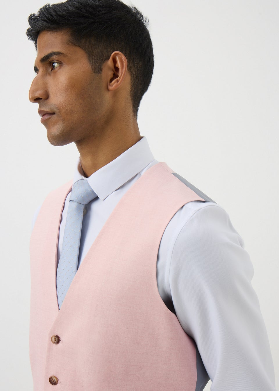 Taylor & Wright Tropez Pink Waistcoat