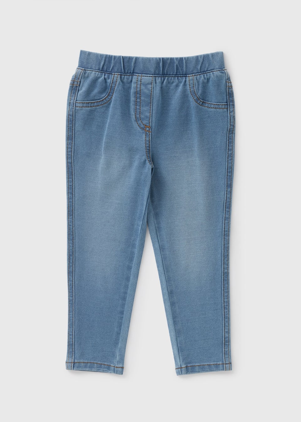 Girls Light Blue Jeggings (1-7yrs)