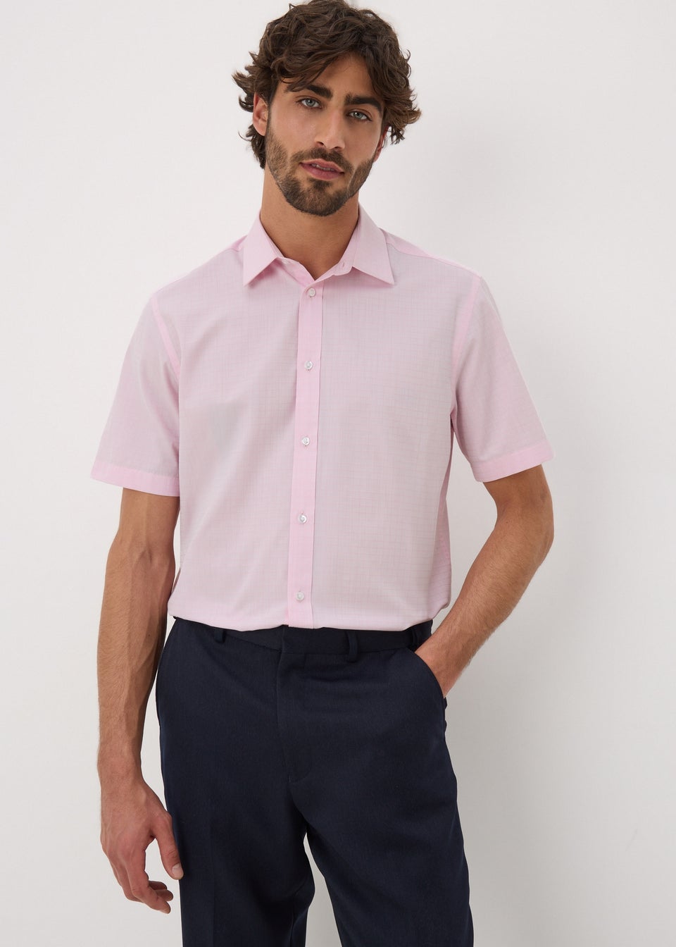 Taylor & Wright Pink Short Sleeve Shirt