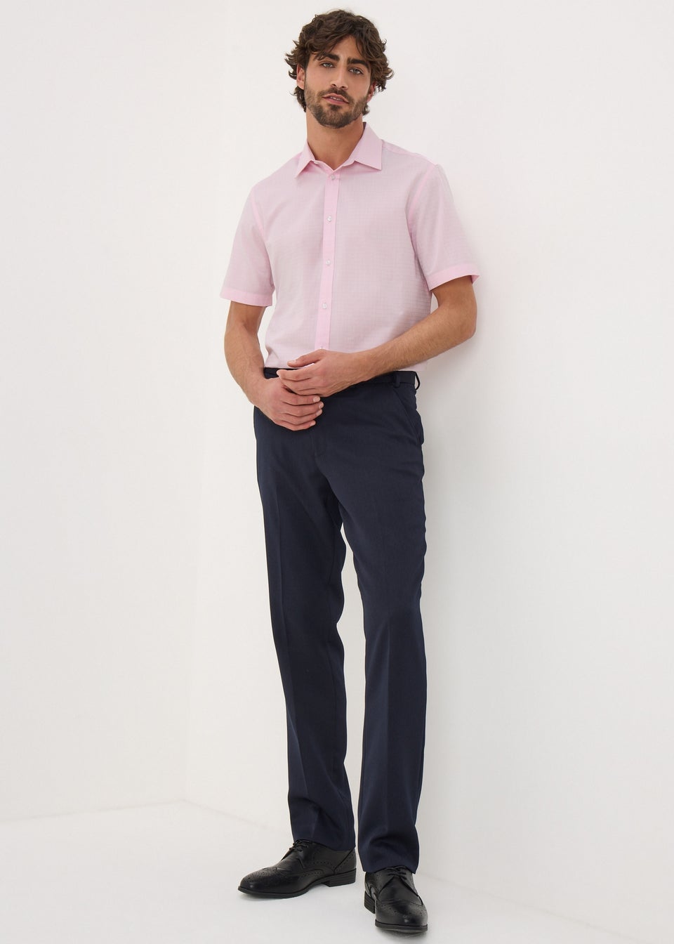 Taylor & Wright Pink Short Sleeve Shirt