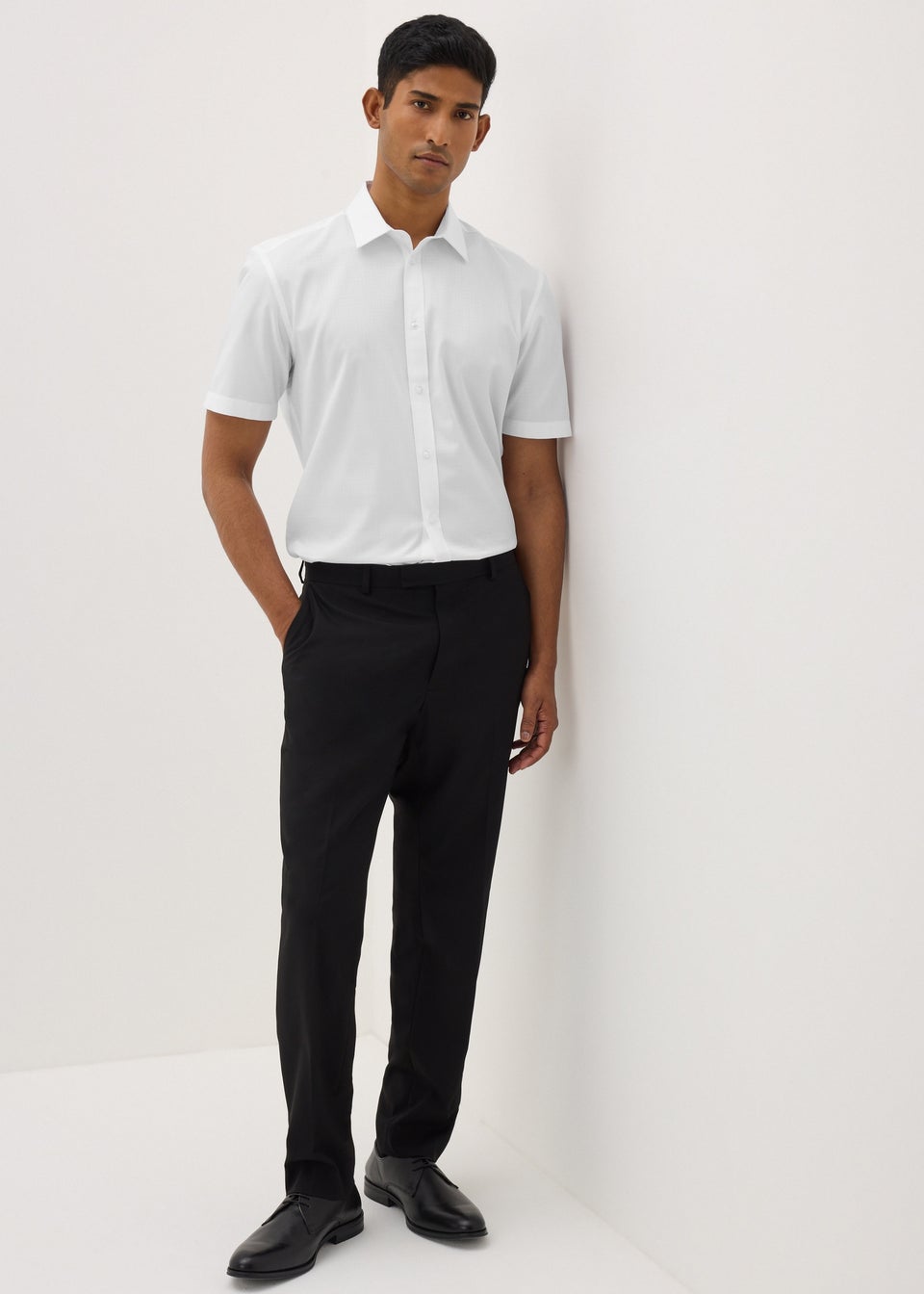 Taylor & Wright White Textured Shirt