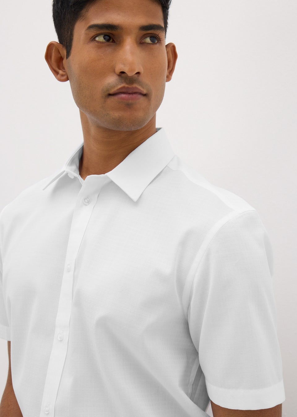 Taylor & Wright White Textured Shirt