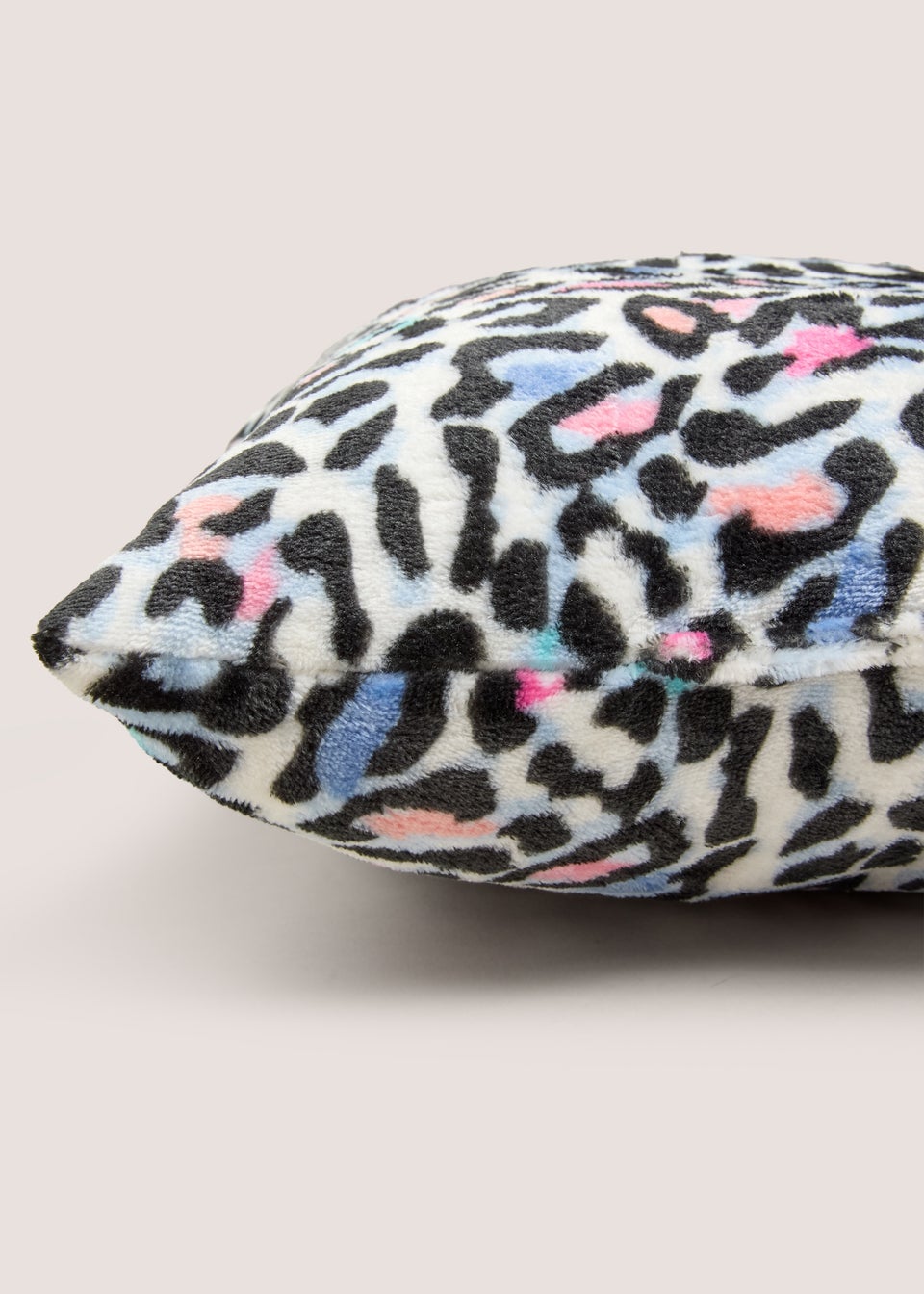 Multicolour Leopard Print Cushion