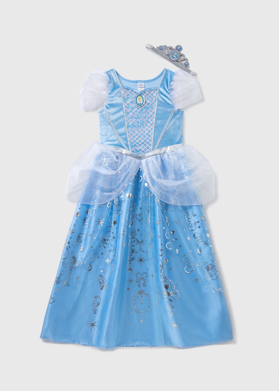 Disney Blue Cinderella Costume (3-10yrs)