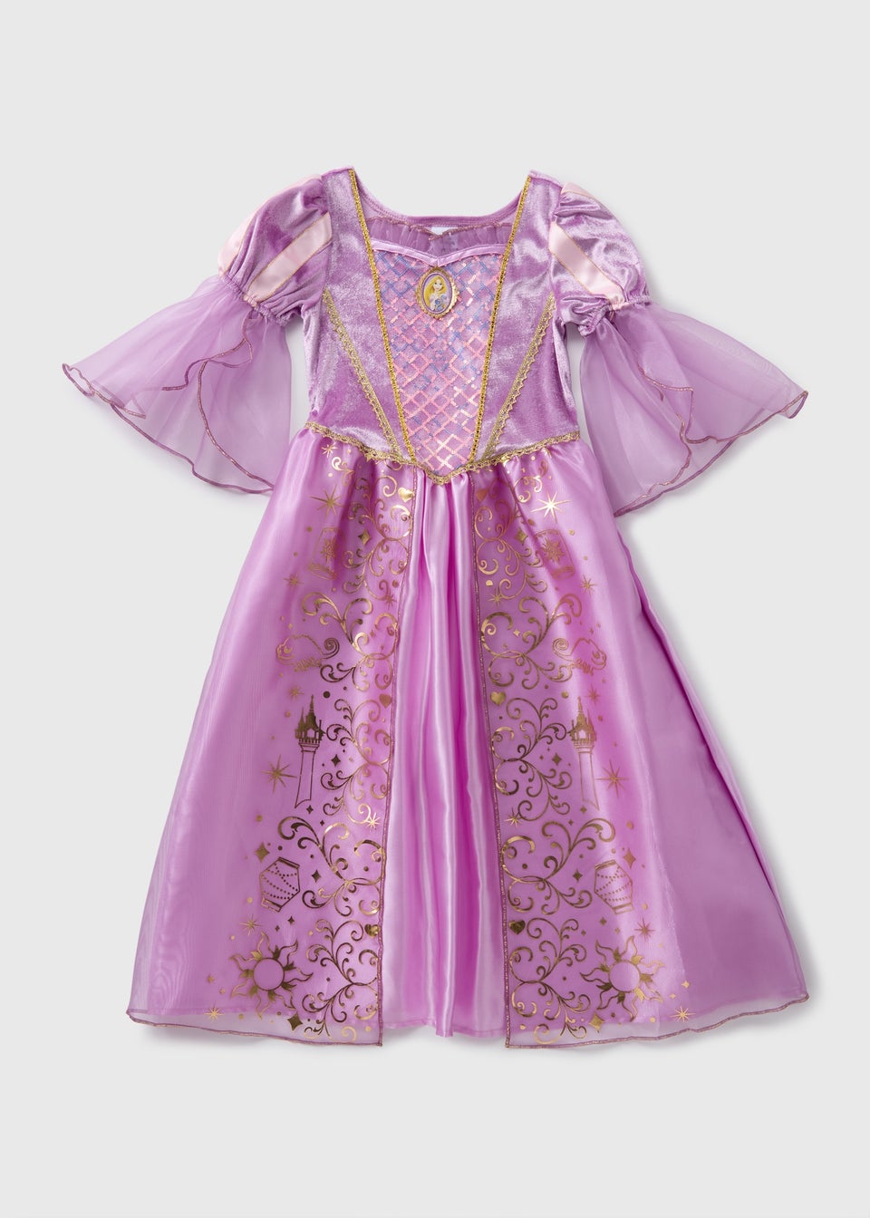 Disney Purple Rapunzel Costume (3-10yrs)