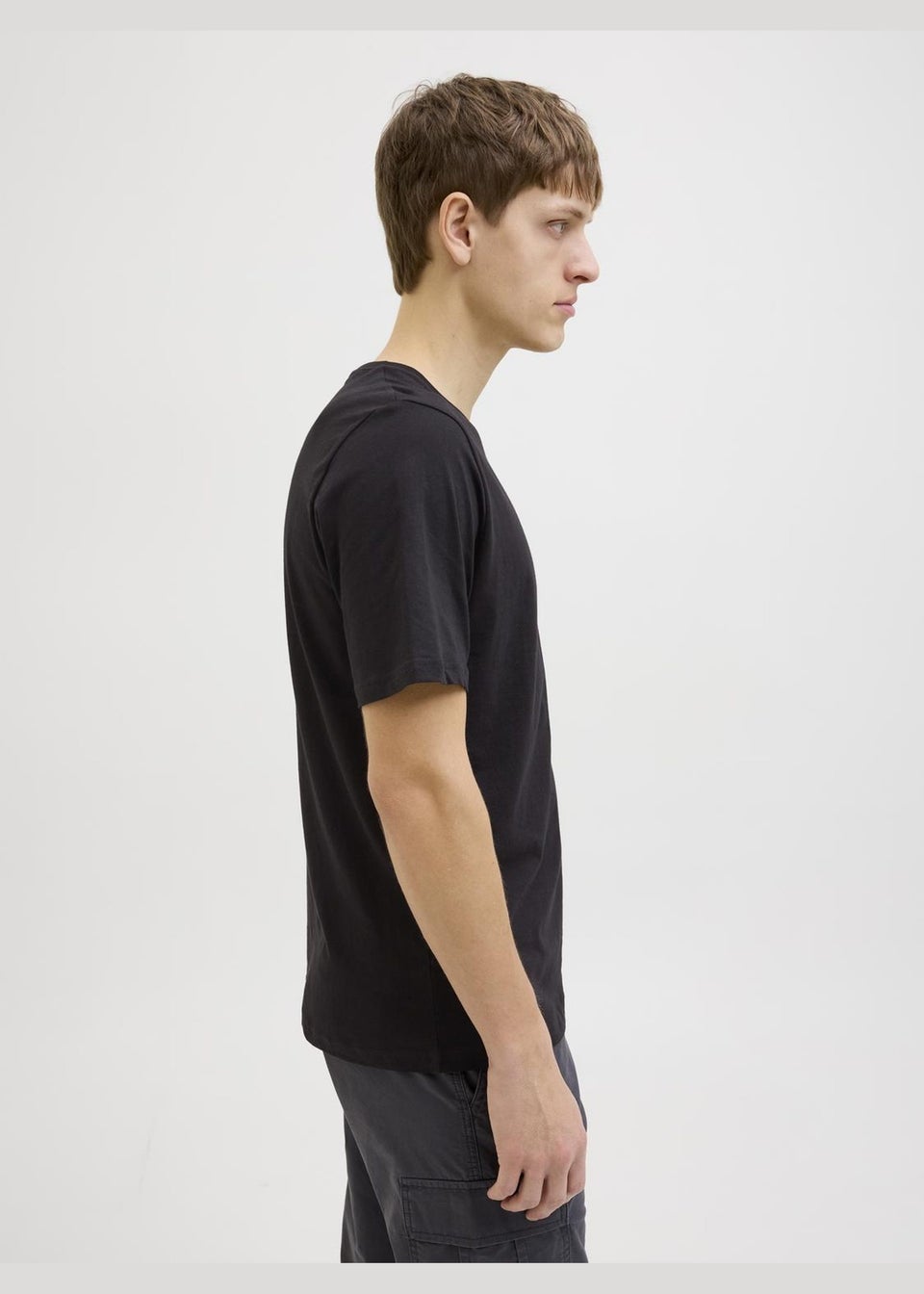 JJ Rebel Black Logo T-Shirt
