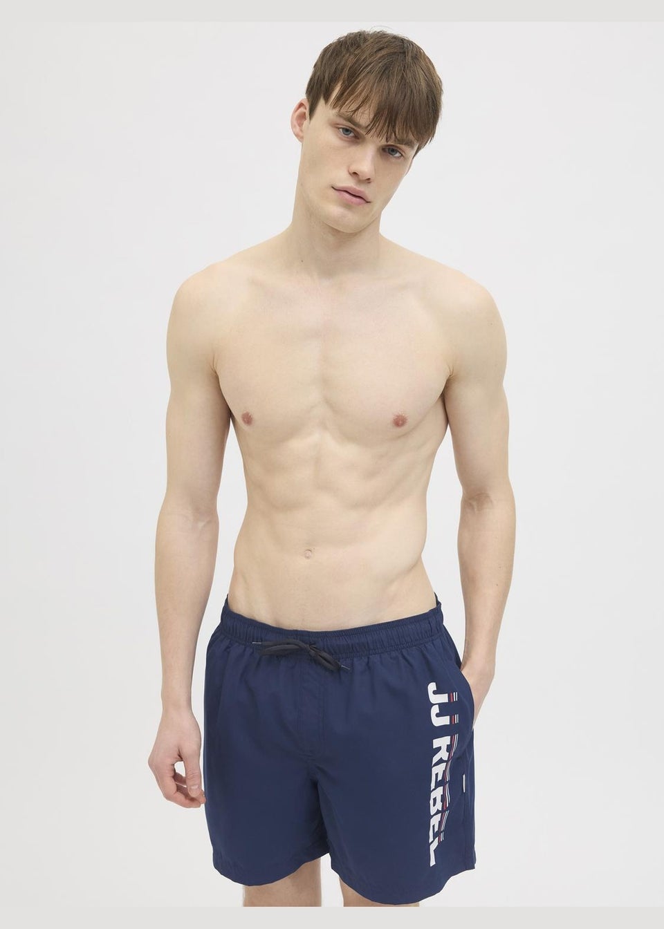 JJ Rebel Navy Hawaii Swim Shorts