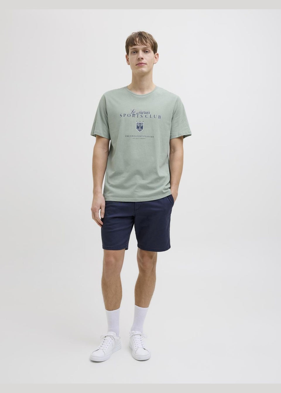 JJ Rebel Sage Sports Slogan T-Shirt