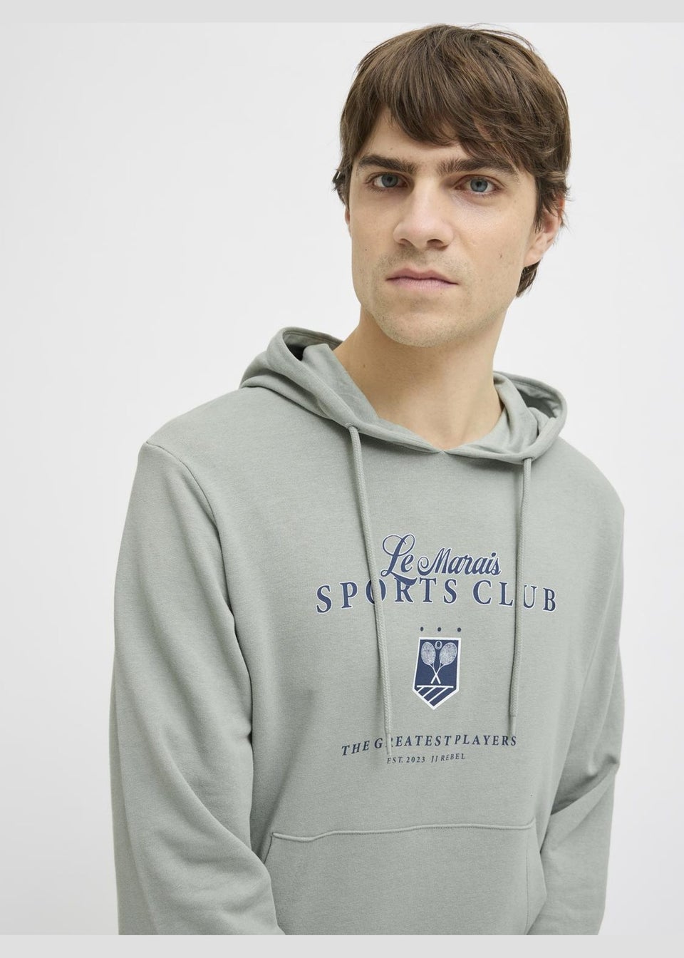 JJ Rebel Sage Sports Slogan Hoodie