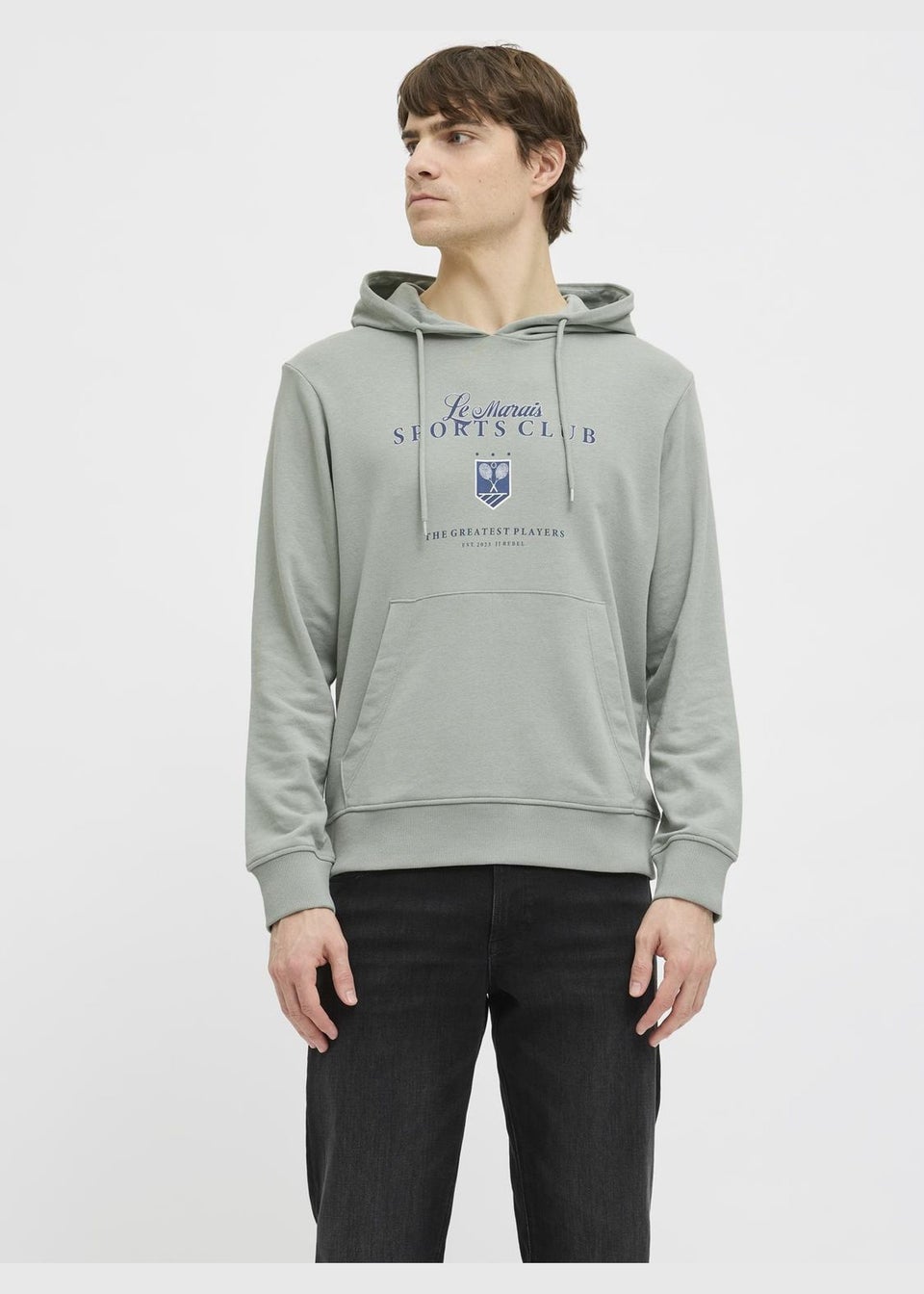 JJ Rebel Sage Sports Slogan Hoodie