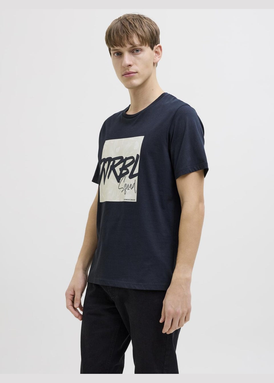 JJ Rebel Navy Bern Logo T-Shirt