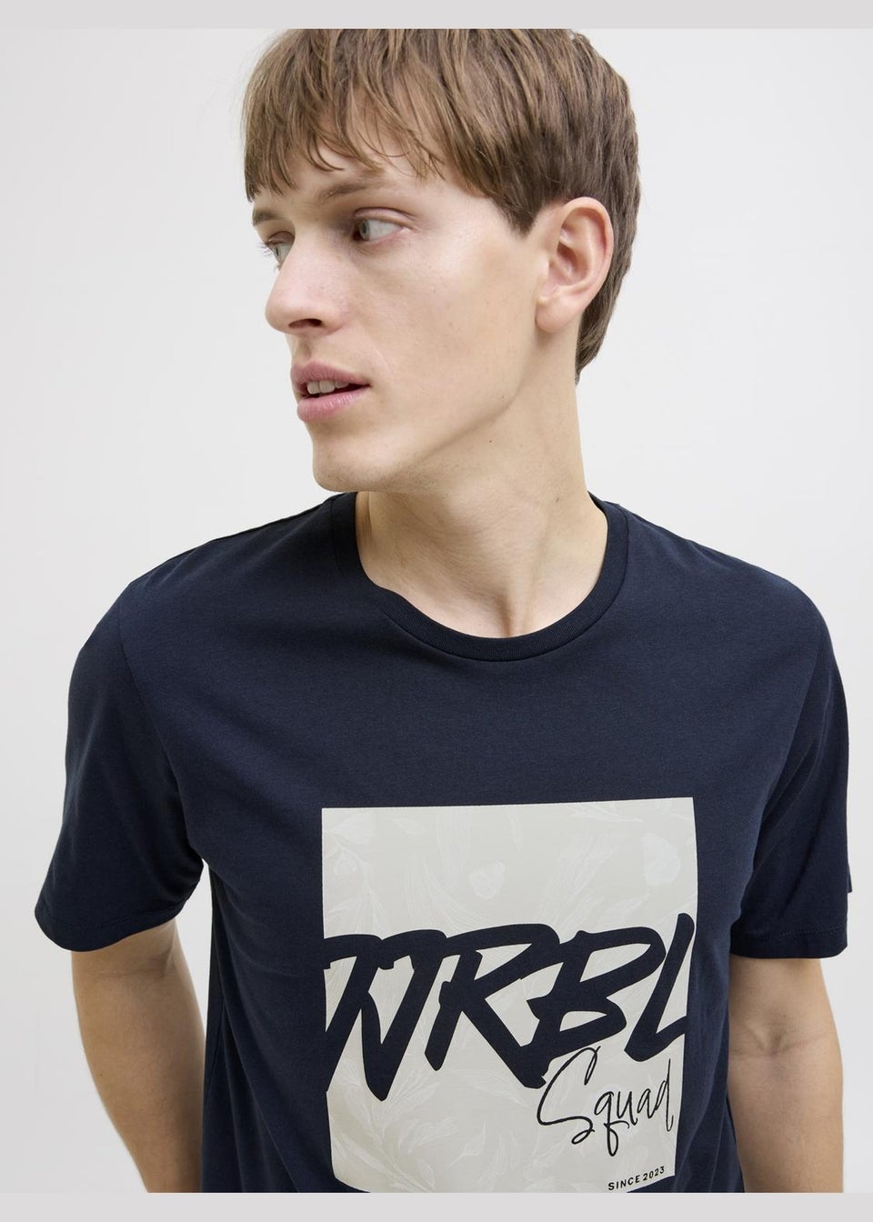 JJ Rebel Navy Bern Logo T-Shirt