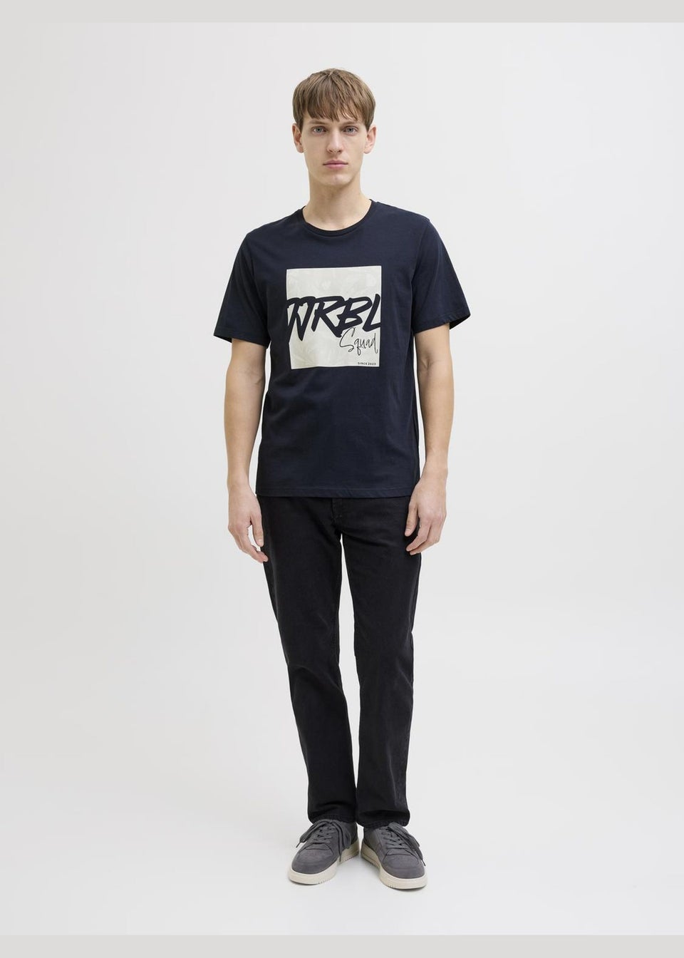 JJ Rebel Navy Bern Logo T-Shirt