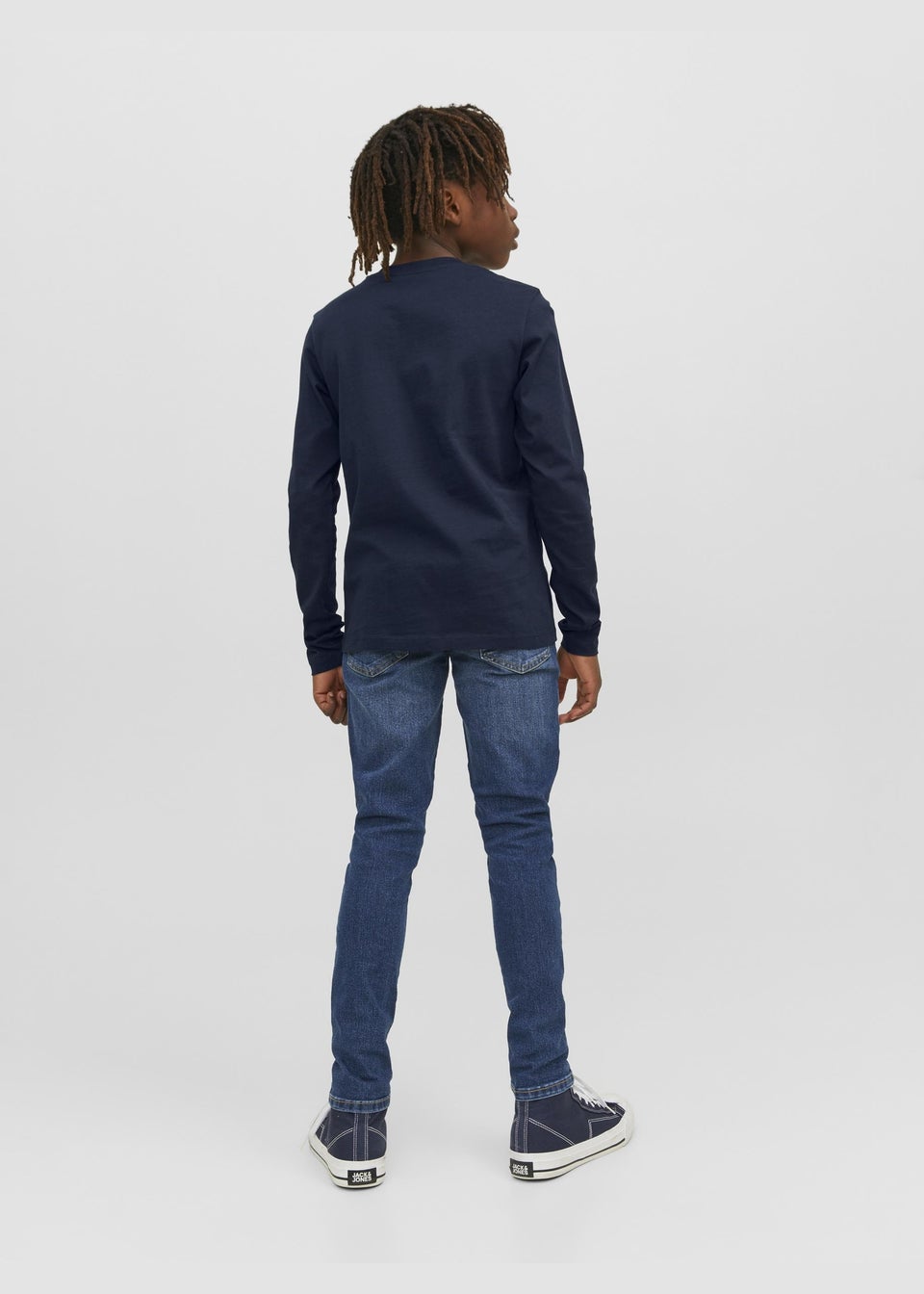 Jack & Jones Kids Navy Long Sleeve T-Shirt (8-16yrs)