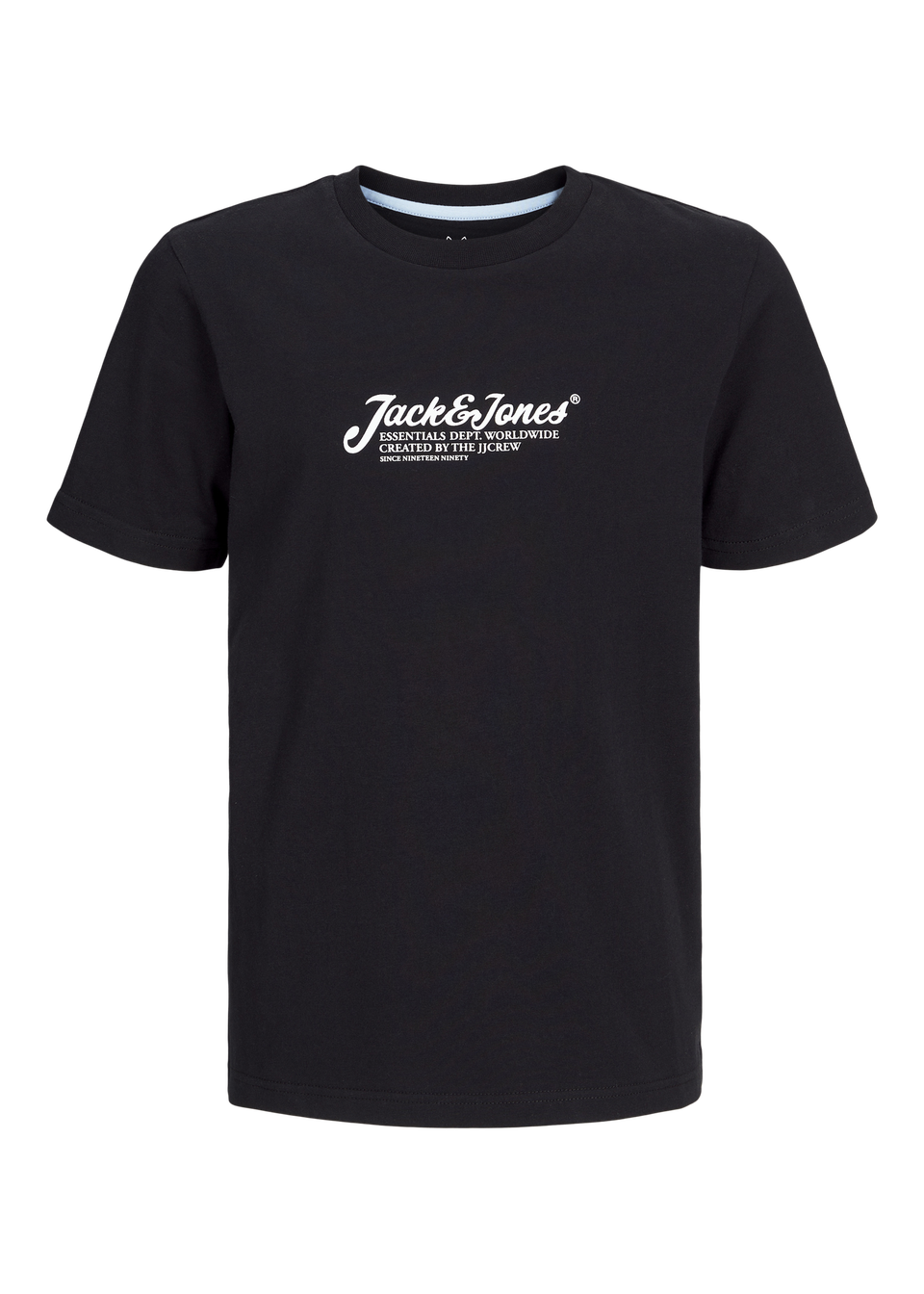 Jack & Jones Black T-Shirt (8-16yrs)
