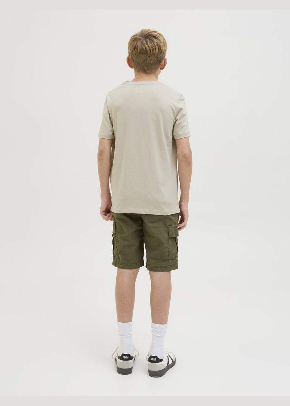 Jack & Jones Kids Beige Hawaii T-Shirt (8-16yrs)