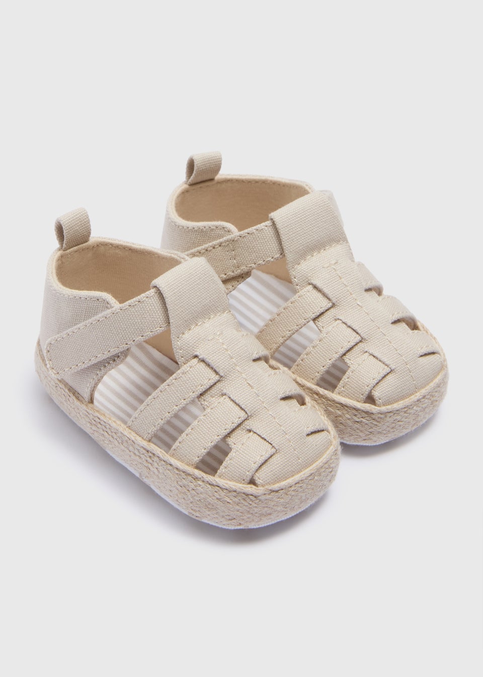 Baby Beige Caged Sandals (Newborn-18mths)