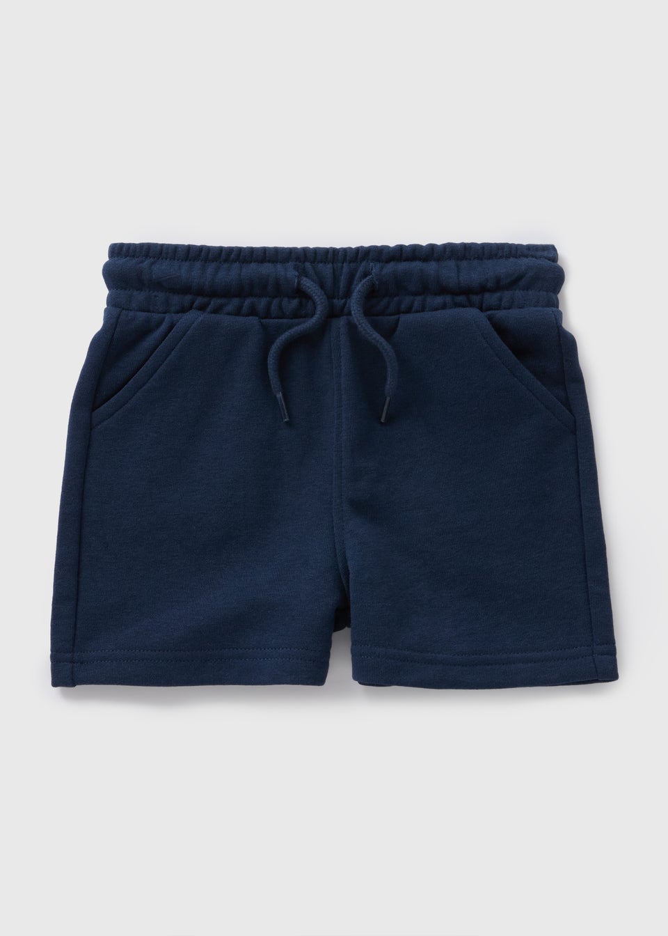 Boys Navy Jogger Shorts (1-7yrs)