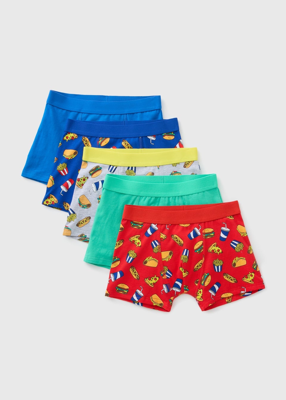 5 Pack Multicolour Food Trunks (6-13yrs)