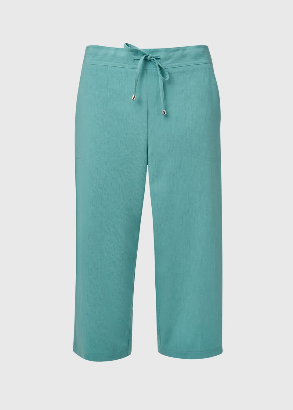 Green Clipper Cropped Trousers