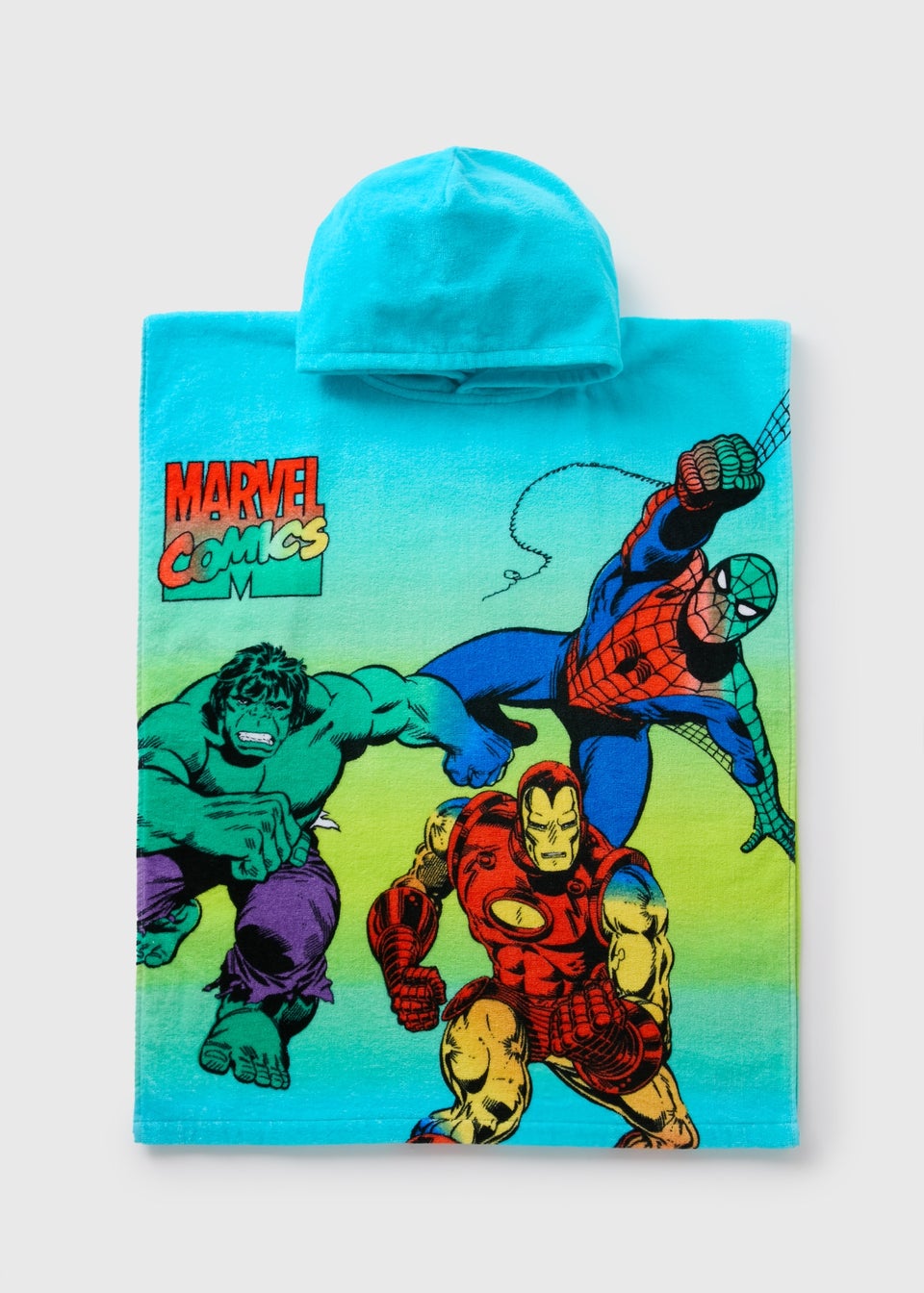 Marvel Boys Multicolour Poncho (7-15yrs)