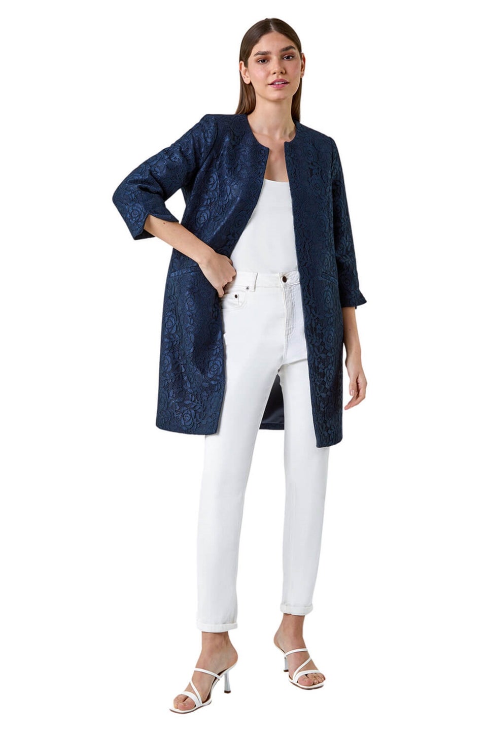 Roman lace jacket discount