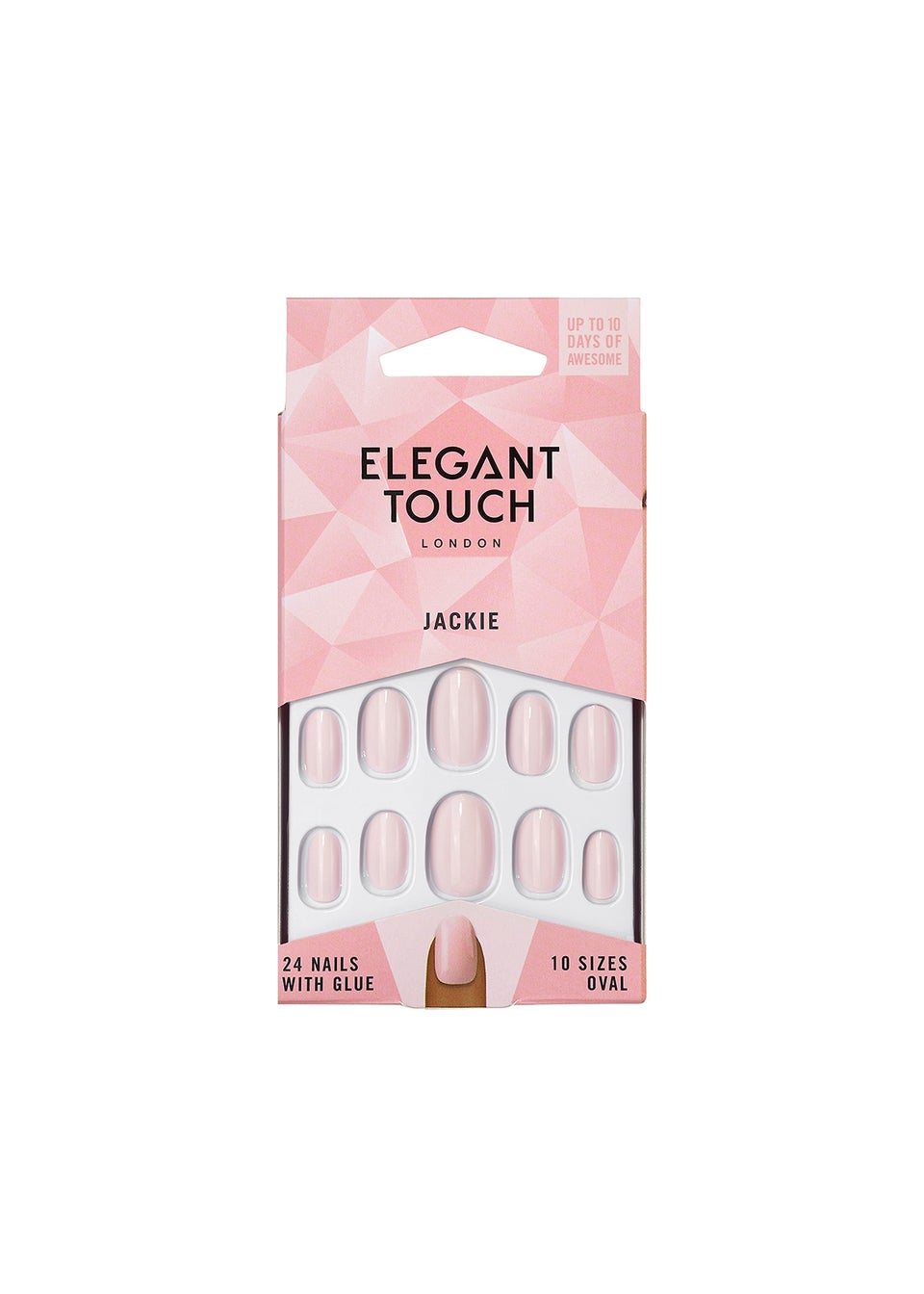 Elegant Touch Polished Nails Jackie
