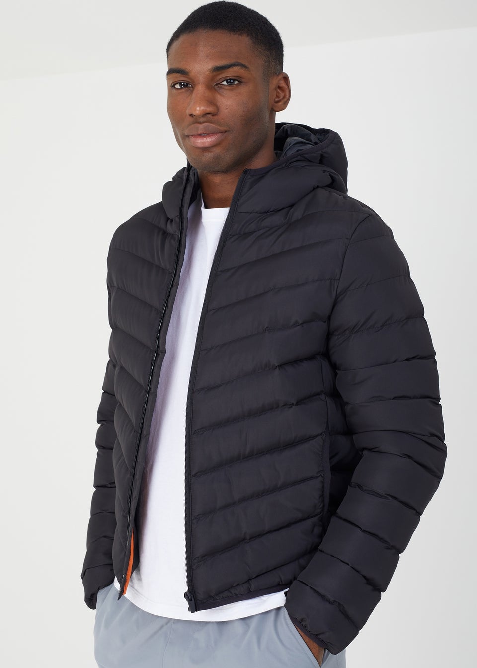 Puffer jacket matalan top