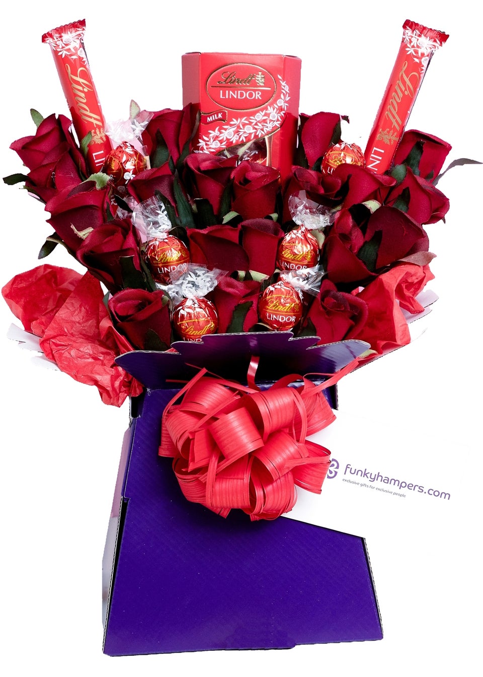 Funky Hampers Lindor Chocolate Bouquet