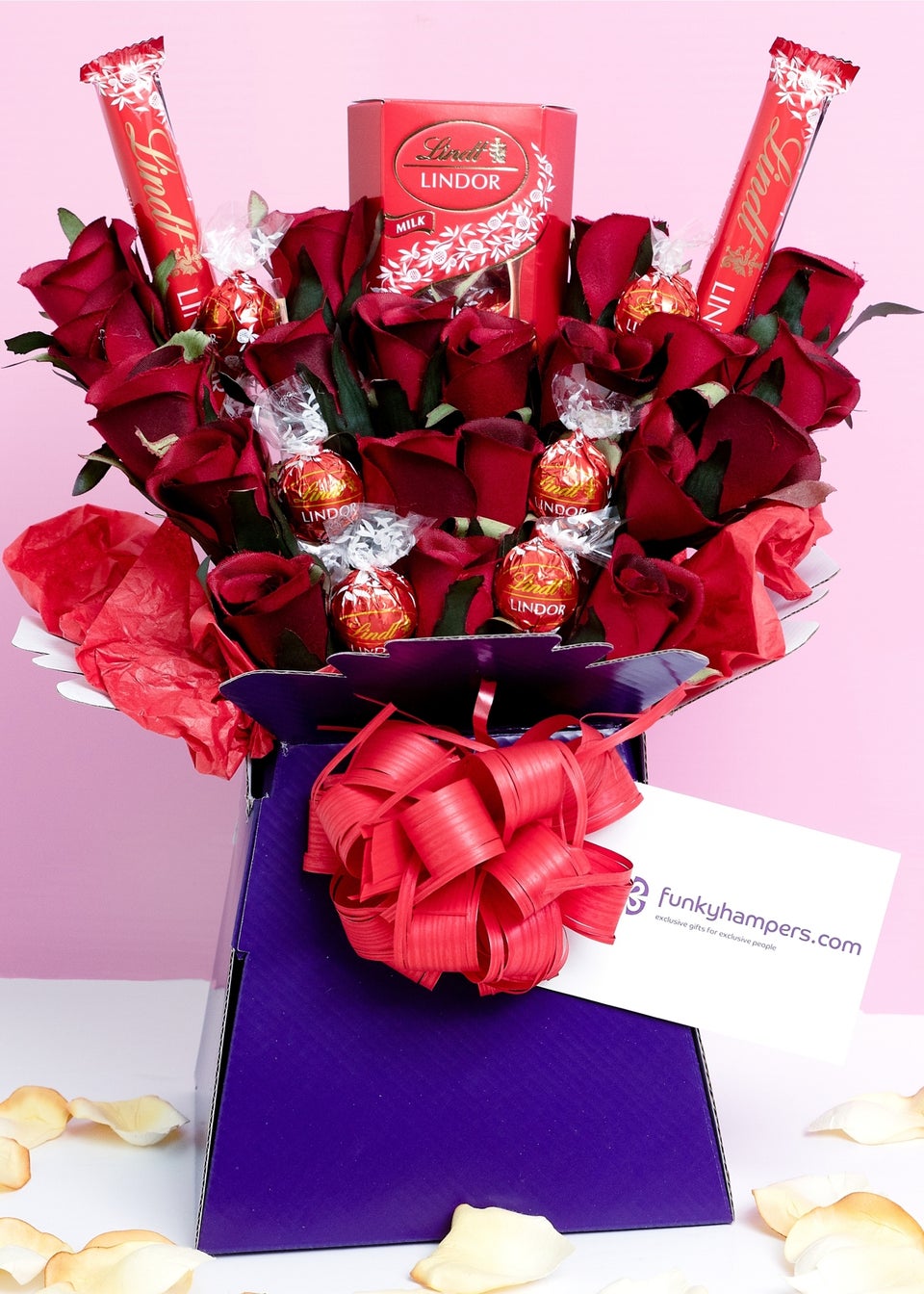 Funky Hampers Lindor Chocolate Bouquet