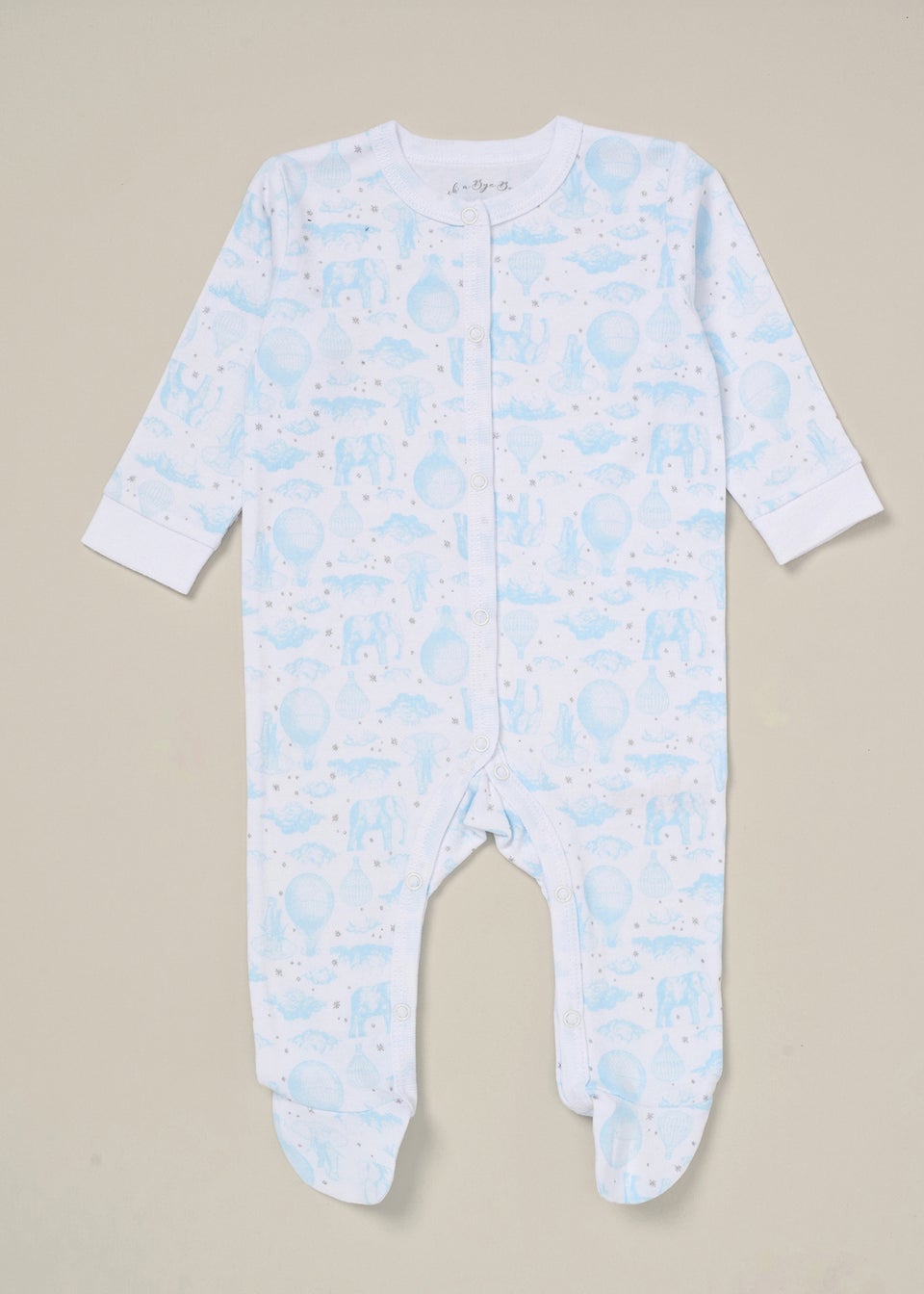 Rock a Bye Baby Light Blue Dreamland Boys Print 5 Piece Hanging Gift Set Matalan