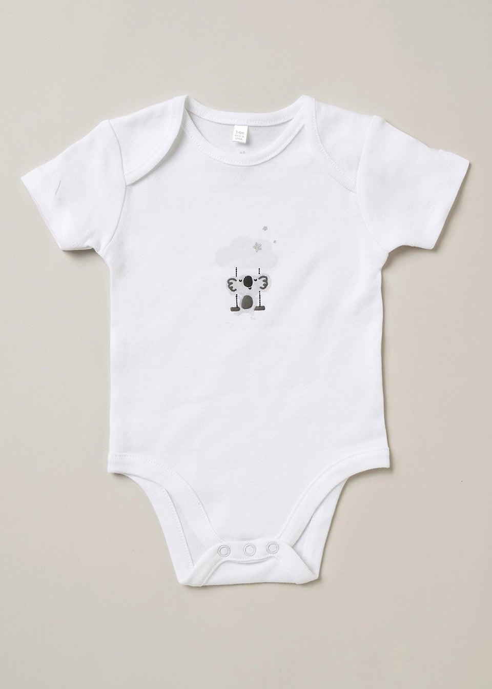 Rock a Bye Baby White 10-Piece Koala Bear Print Gift Set
