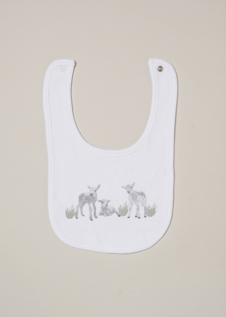 Rock a Bye Baby White Deer Print 5-Piece Hanging Gift Set