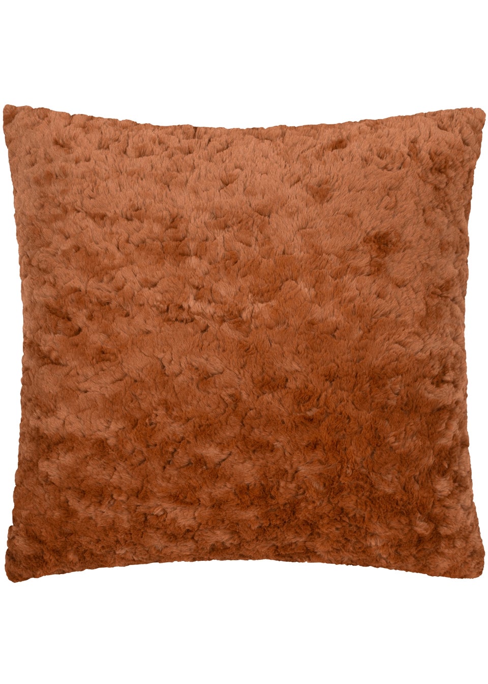 furn. Megeve Mottled Faux Fur Filled Cushion 55cm x 55cm Matalan