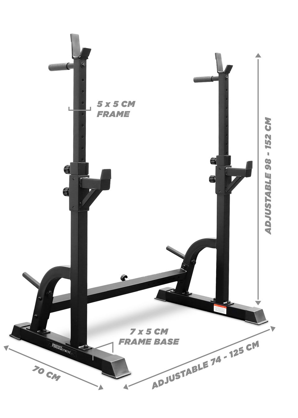 Phoenix Fitness Black Barbell Squat Rack