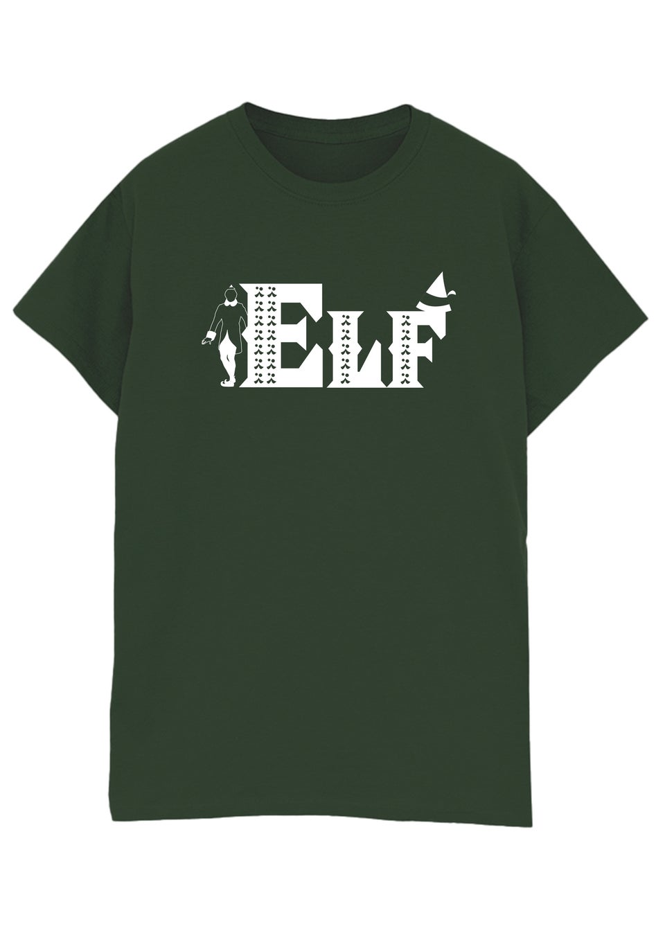 Elf Logo Men Forest Green T-Shirt