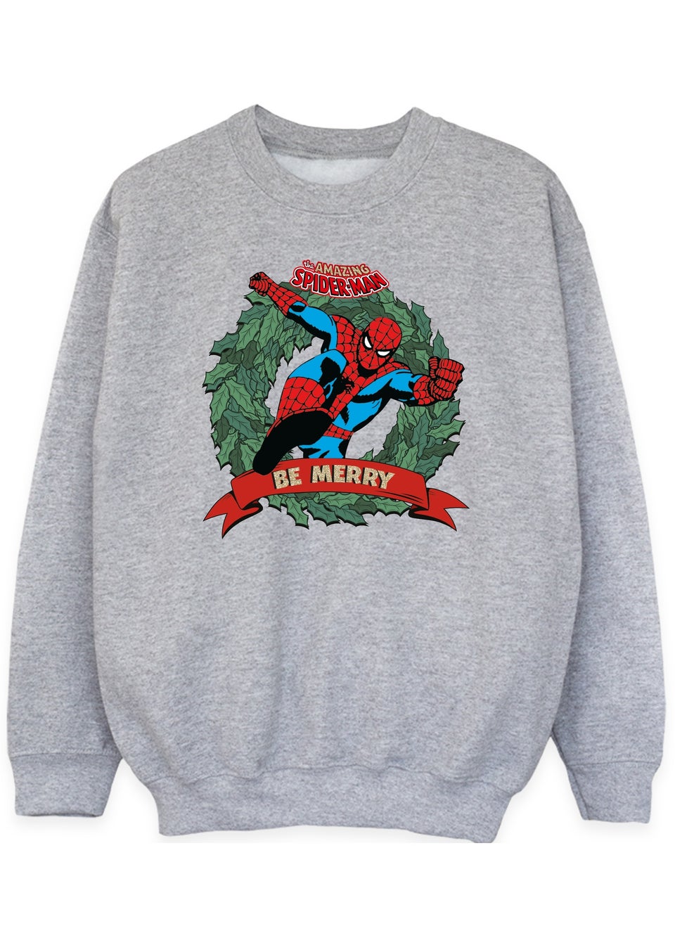 Grey marvel sweatshirt discount