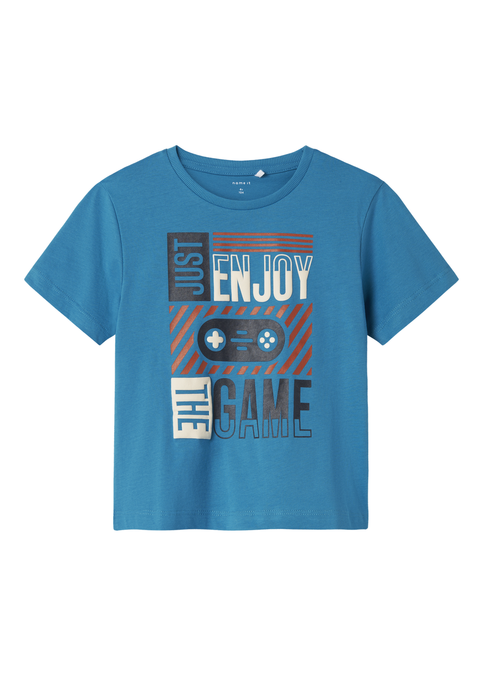 Name It Boys Blue Game T-Shirt (9mths-5yrs)