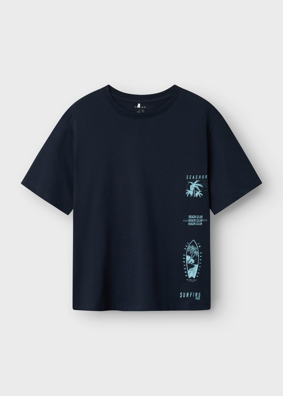 Name It Navy Surf T-Shirt (6-12yrs)