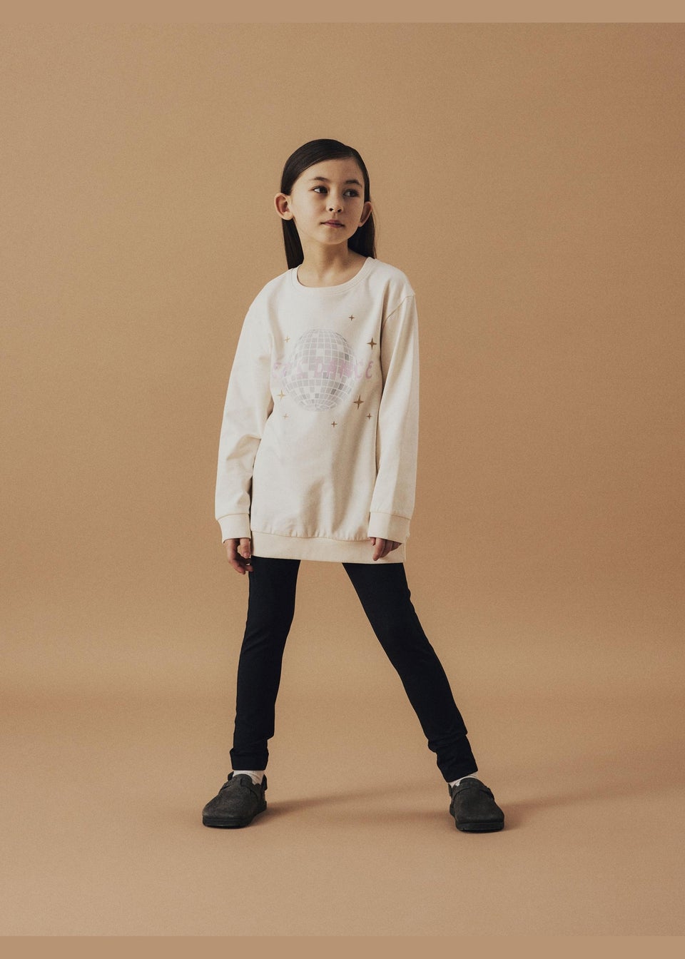 Name It Girls Cream Barria Sweatshirt (6-14yrs)