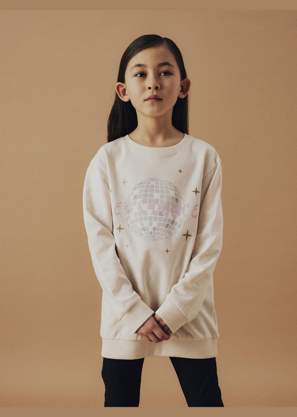 Name It Girls Cream Barria Sweatshirt (6-14yrs)