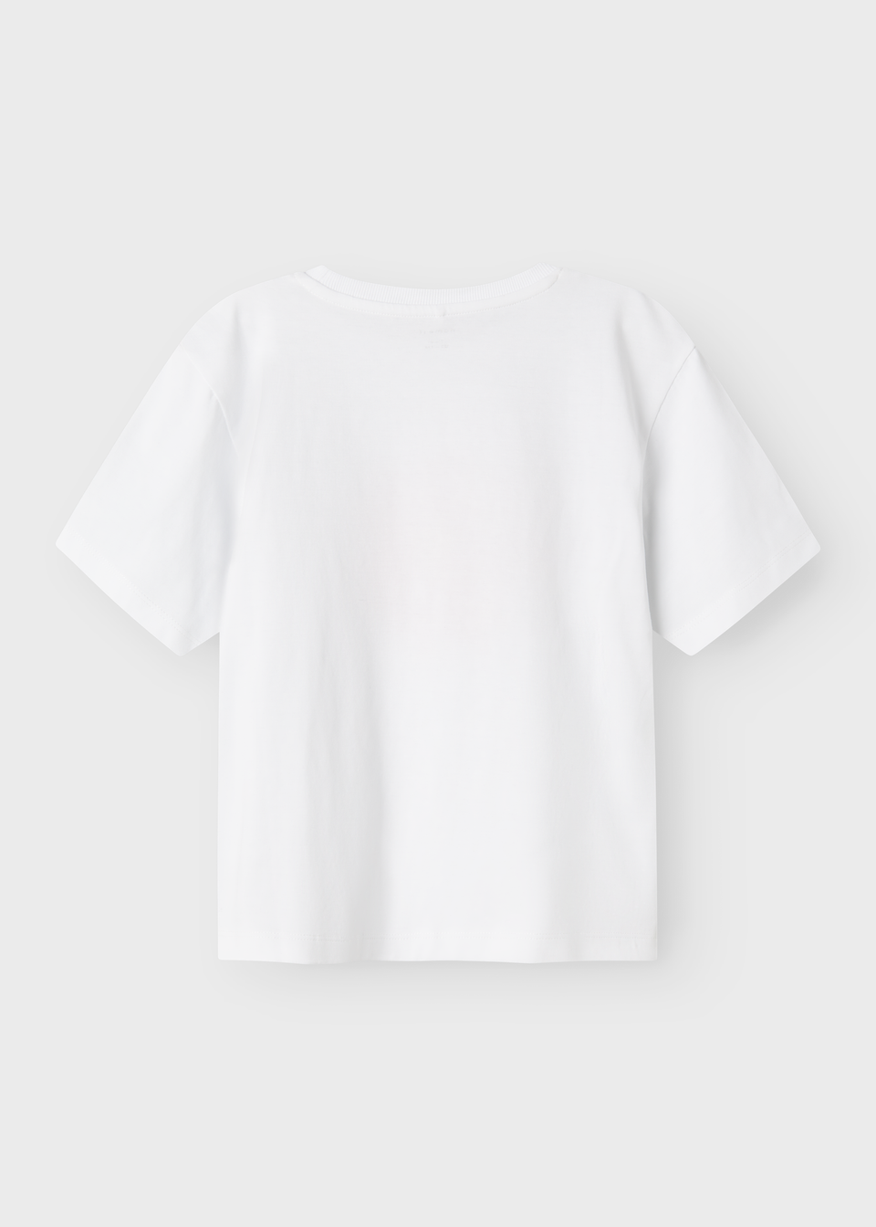 Girls White Flower T-Shirt (6-12yrs)