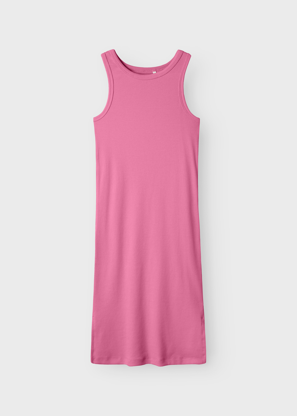 Name It Girls Pink Ribbed Dress (7-12yrs)