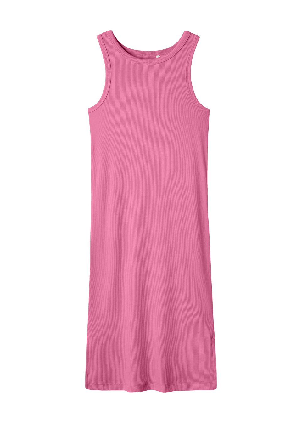 Name It Girls Pink Ribbed Dress (7-12yrs)
