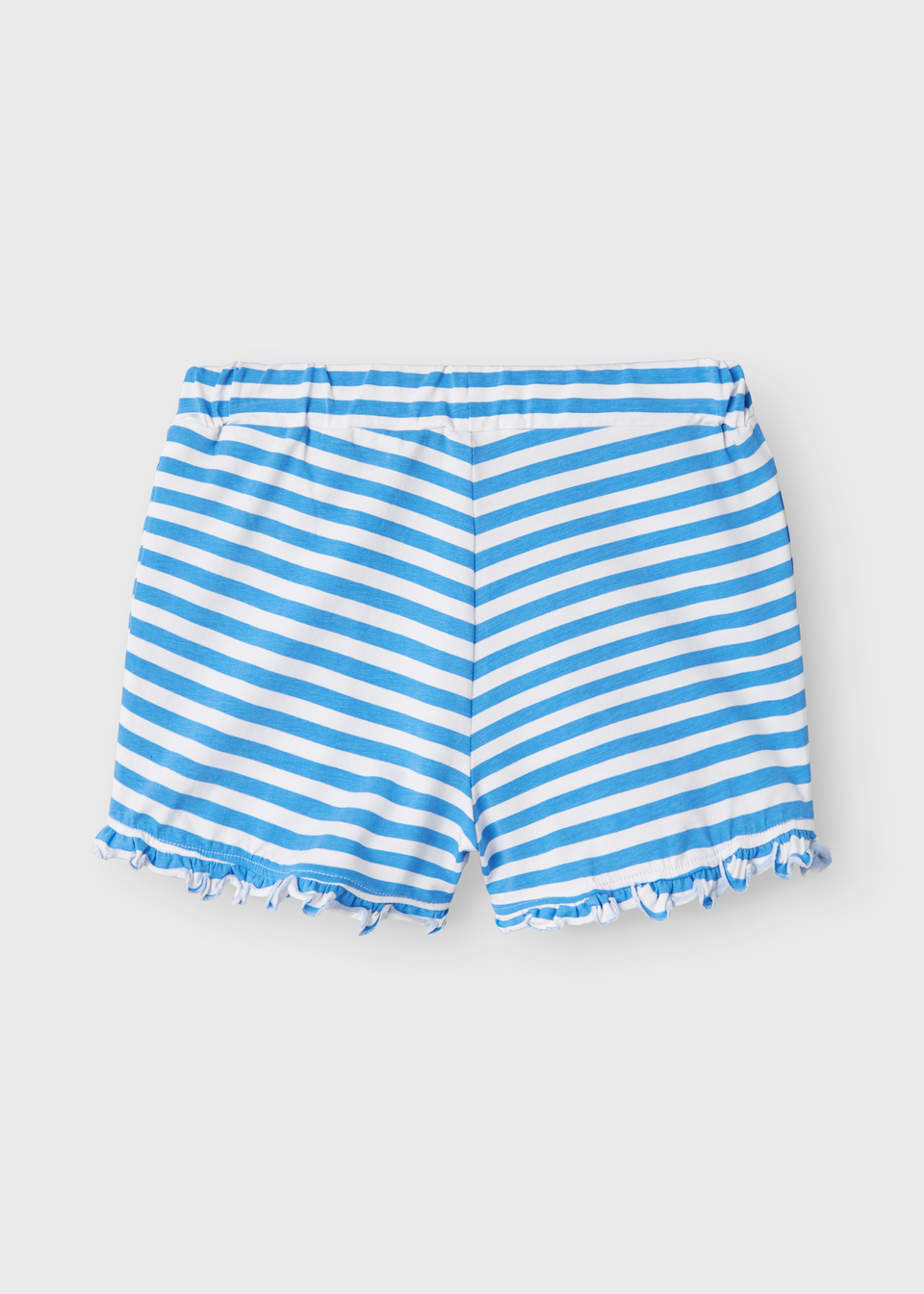 Name It Girls Blue Stripe Frill Shorts (7-12yrs)