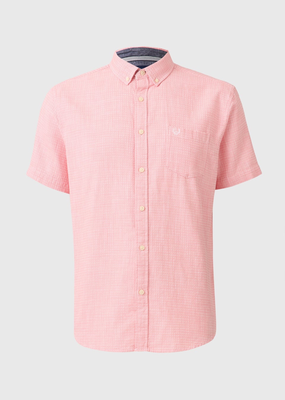 Lincoln Pink Textured Shirt