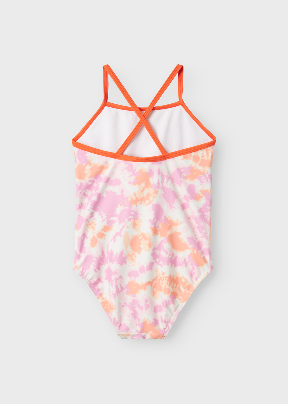 Name It Girls Pink Tie Dye Swimsuit (9mths-8yrs)