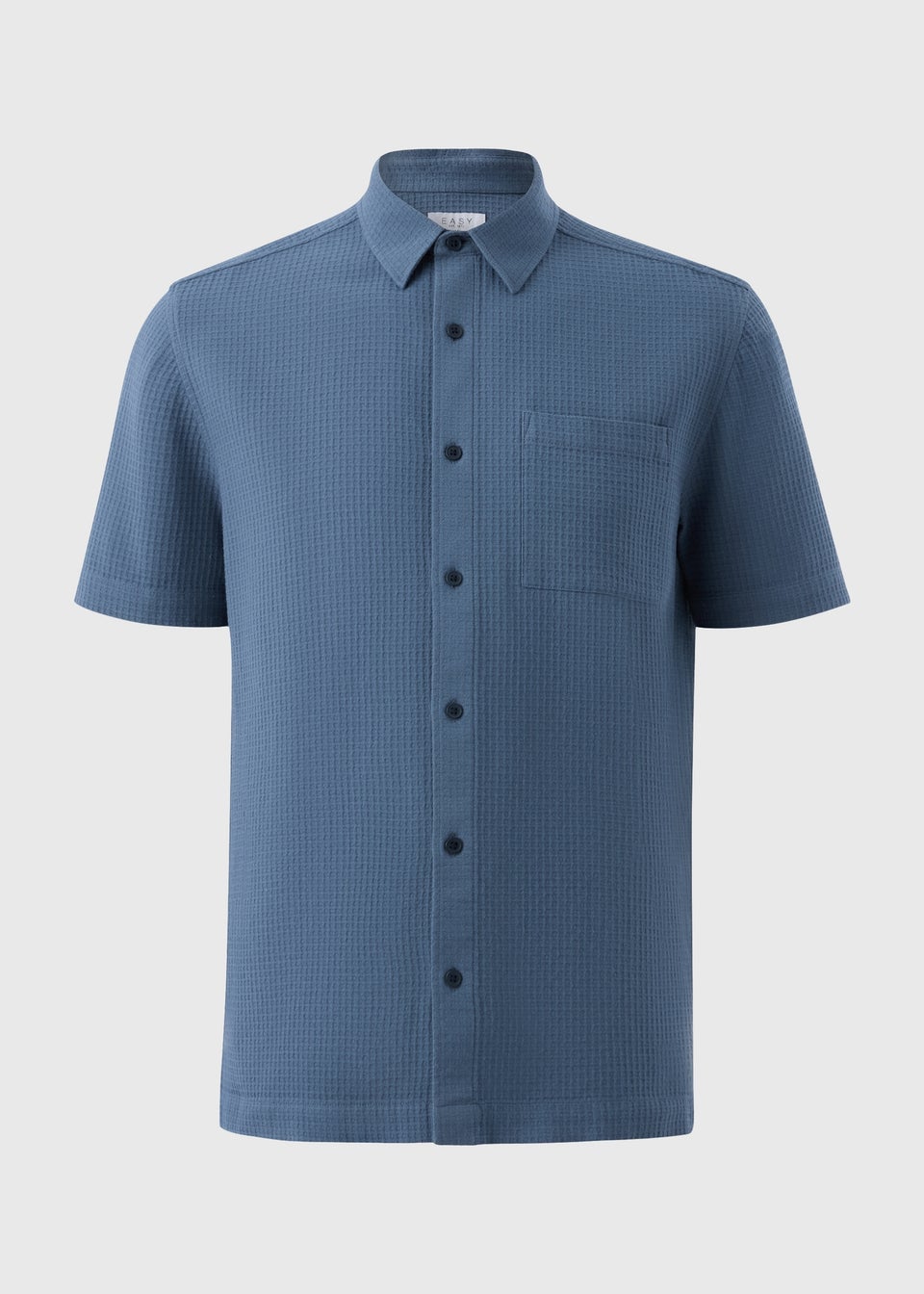 Blue Waffle Shirt