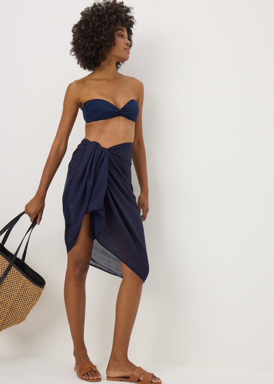 Navy Sarong